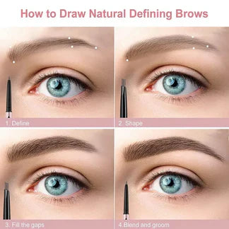 Dual-sided Eyebrow Retractable Pencil