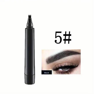 4 split Tip Liquid Eyebrow Pen